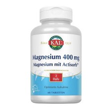 Magnesium Broad Spectrum 60 Tabs 400 Mg by Kal 0.79 per thousand milligrams