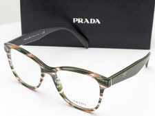 Prada VPR 12T VAO-1O1 Cateye Havana Frames Women's Eyeglasses Frames 51-17-140