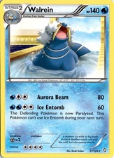 Walrein 31/124 Dragons Exalted Pokémon Card TCG