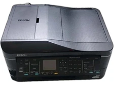 Epson WorkForce 635 All-In-One Inkjet Printer, Tested With Ink !! 