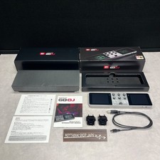 Monster GoDJ 2-Channel Portable Digital Turntable Silver JDSound Tested Good!!
