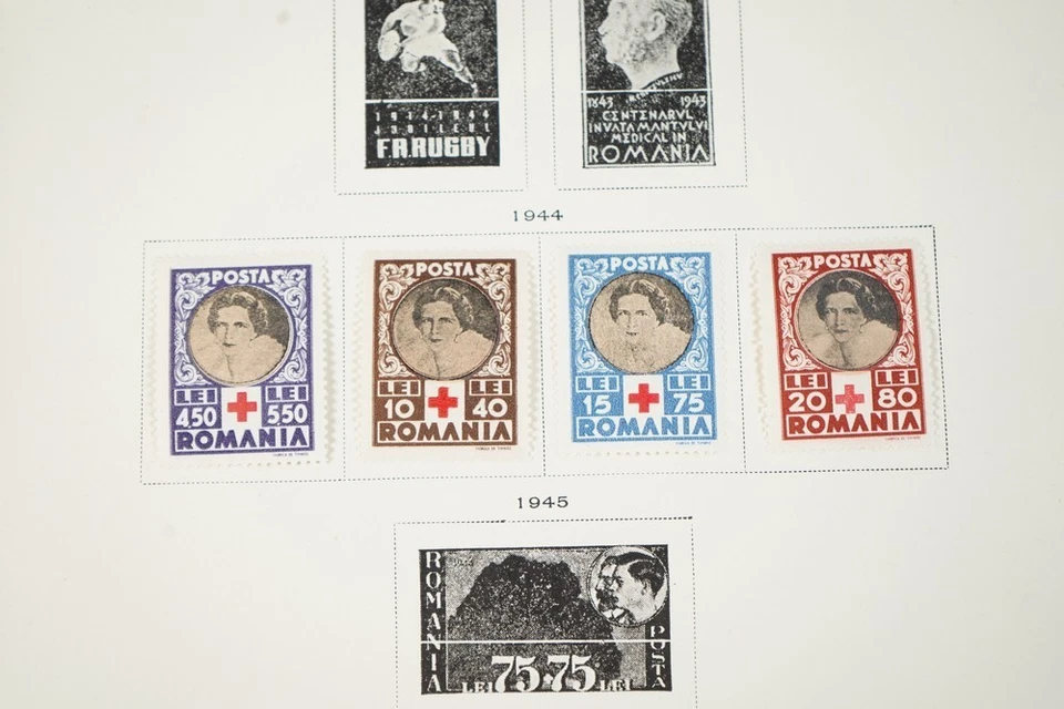 ROMANIA & TURKEY 1860s-1940s COLLECTION OF NEARLY 600 STAMPS IN SCOTT ALBUM - Image 4 of 4