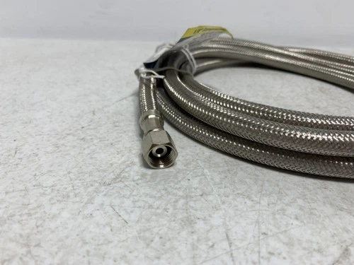 Proflo PFX146207 Icemaker Hose 1/4" Comp x 84" Stainless Steel - Picture 4 of 5