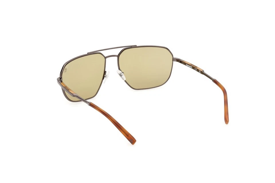 Timberland TB00009 06H Gunmetal Aviator Sunglasses Polarized 63-16-135 - Image 3 of 3