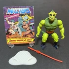 WHIPLASH 100% Complete He-Man Masters of the Universe MOTU 1984 Mattel Vintage