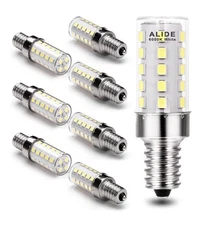 8PCS Alide 4W E12 40W Replacement LED Candelabra Bulb 6000K Daylight Cool White