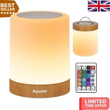 Touch-Controlled Dimmable LED Table Lamp with Portable Design for Any Room