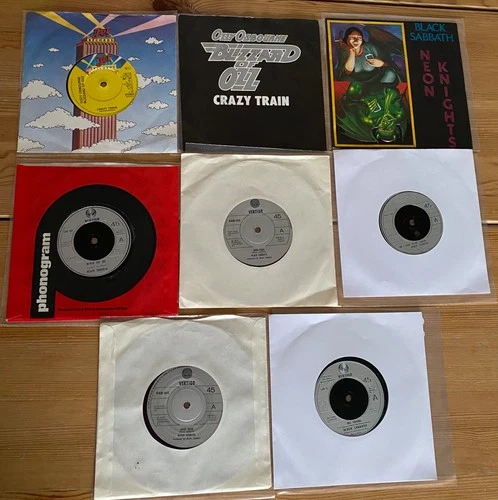 Black Sabbath - Record Collection - 8 x 7" Vinyl  - Excellent.