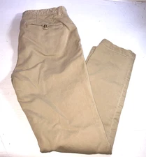 Polo Ralph Lauren Slim Stretch Chino Pants Tag 32x32  Beige Tan