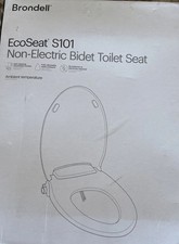Brondell Bidet Toilet Seat Non-Electric Swash Ecoseat - White - S101EW