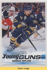 2019-20 Upper Deck Young Guns Rasmus Asplund #475 READ 03om