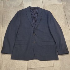J Crew Ludlow Traveler Blazer Mens 40R Blue Wool Italy Tollegno 1900 Suit Jacket