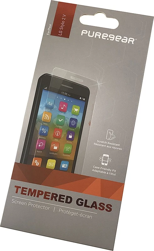 PUREGEAR 9H TEMPERED GLASS SCREEN PROTECTOR FOR LG STYLO-2 PLUS, STYLUS-2, 2V - Image 2 of 3