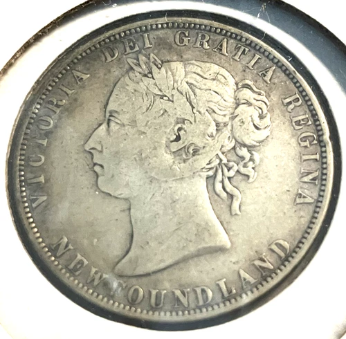 Photo of a 1900 Newfoundland 50 Cents from an eBay sale
