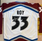 Patrick Roy Signed Autograph Colorado Avalanche NHL Hockey Jersey HOF  TO CHRIS