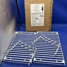 Amazon Basics Stackable Kitchen Storage Shelves, Pack of 2, 20.3 D x 31.6 W x