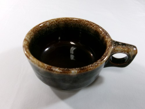 Vintage Oven Proof USA Brown Drip Coffee/Soup Mug - Picture 2 of 9