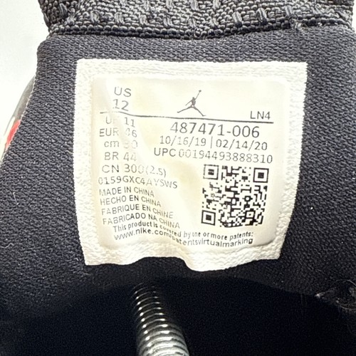 Size 12 Nike Air Jordan 14 Retro Gym Red Toro (2020) - 487471 006 - Picture 9 of 11