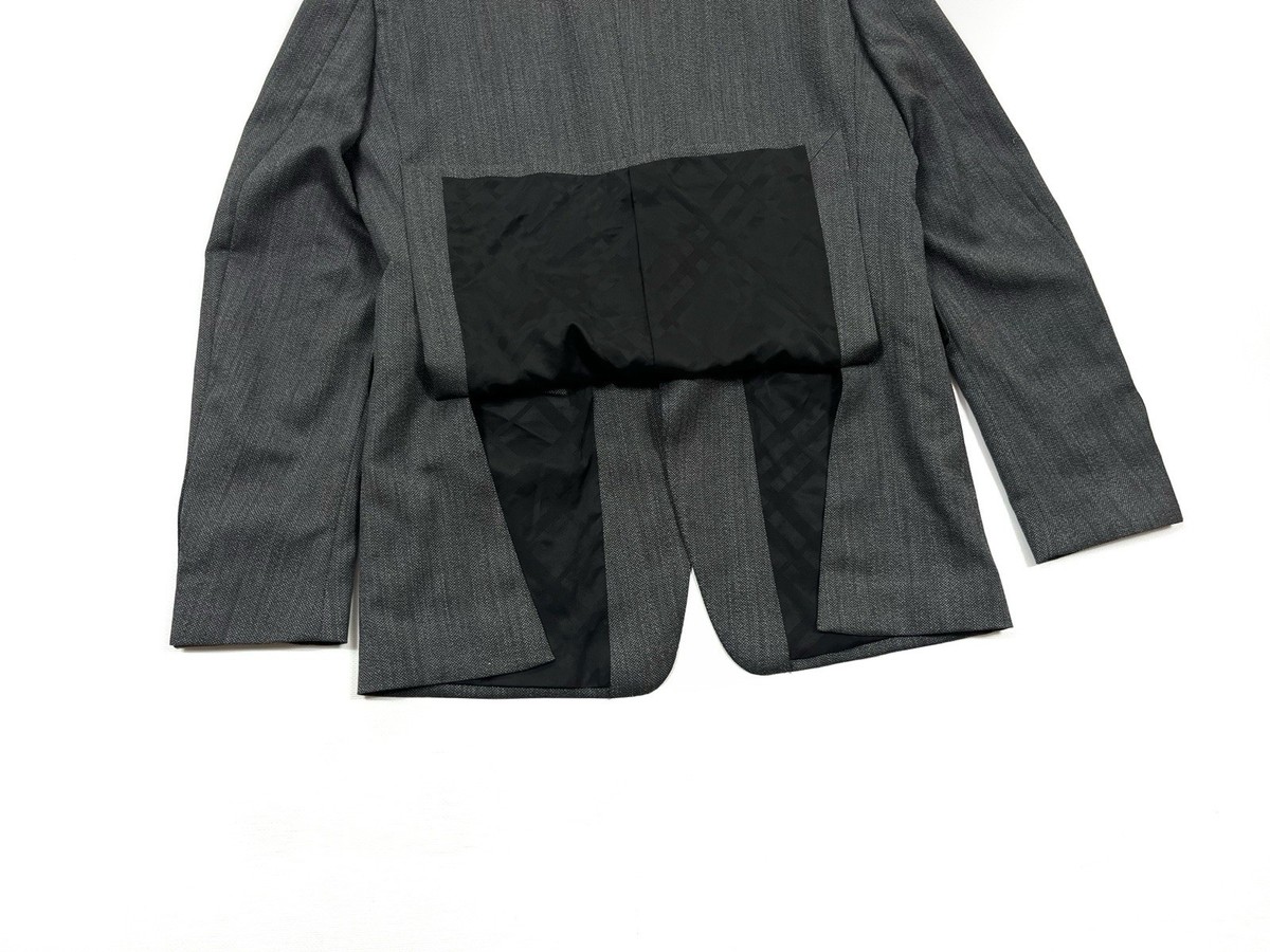 Burberry London Millbank Travel Suit Grey Wool Made in Italy 50R
