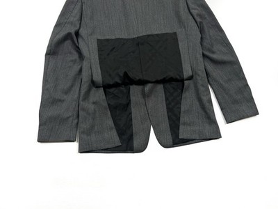 Burberry London Millbank Travel Suit Grey Wool Made in Italy 50R