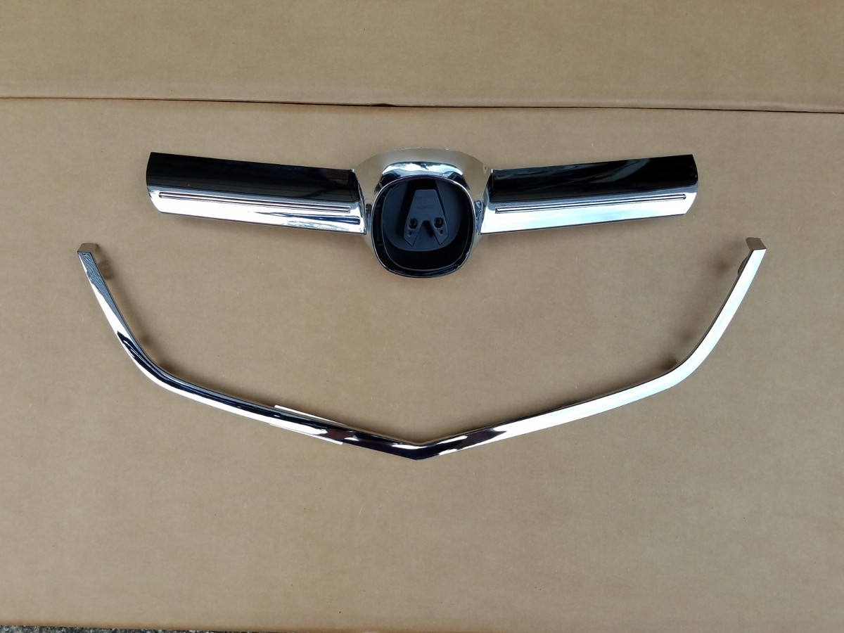 Front Grill Chrome Molding Für Acura TL 2004-2006 – Neuer Chromzierstreifen, Passt Perfekt