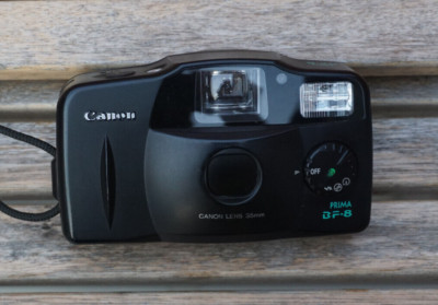 Canon Prima BF-8 Kompaktkamera Kamera Camera Point&Shoot 35mm schwarz