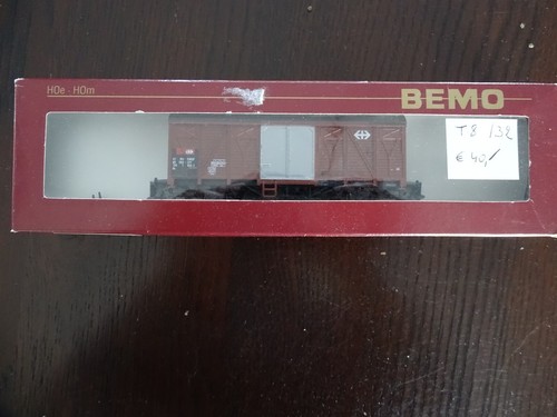 Bemo 2210 851 - Rollböcke Transport - SBB Güterwagen auf Rollböcke - RhB - HOm