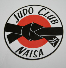 Judo Aufkleber Auto Outdoor * Judo Club Naisa