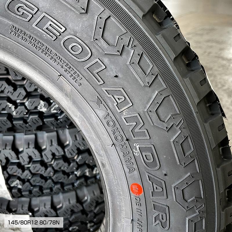 特価ヨコハマ 828 GEOLANDAR KT 145/80R12 80/78N ヨコハマタイヤ YOKOHAMA GEOLANDAR KT Y828 145/80R12 80/78N