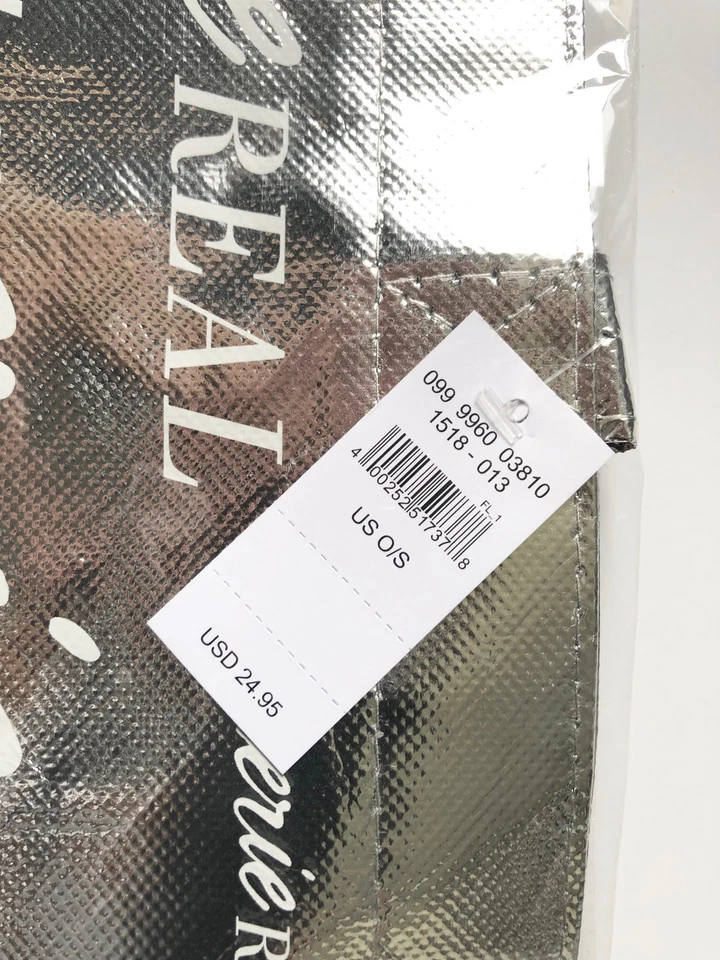 Bolso de Mano Grande Plateado de American Eagle Outfitters - Nuevo Foto 3 de 4