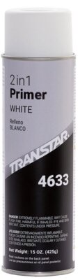 Transtar 4633 2 In 1 Primer White 15 Oz. Aerosol - FREE SHIPPING!