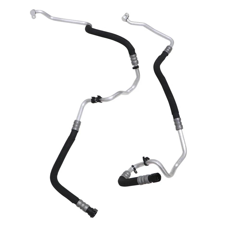 Engine Oil Cooler Line For BMW 550i 550i GT 650i 750i 17227589509 17227589510 - Image 2 of 4
