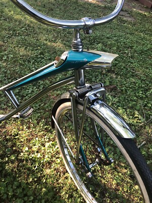 1964-65 Rare Sears Spaceliner Bicycle-2 Speed Kickback-Springer