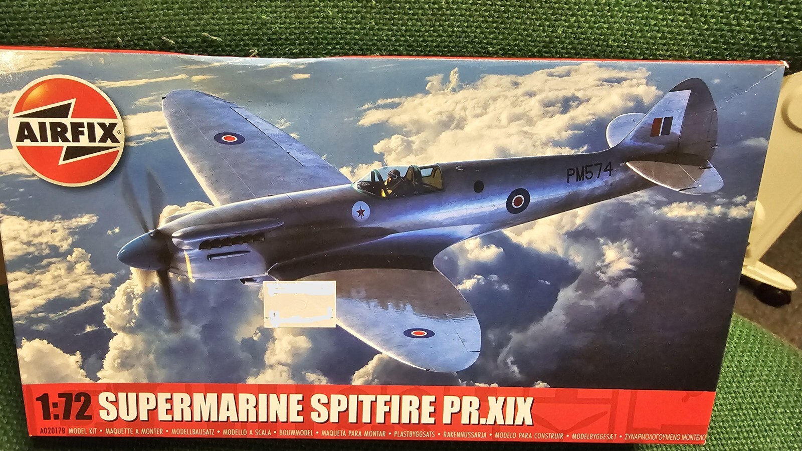 A02017B Airfix 1:72 Scale Supermarine Spitfire PR.XIX
