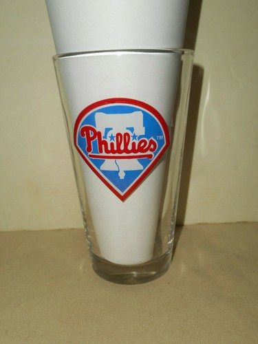 Philadelphia Phillies BUDWEISER Official Beer of MLB Pint BEER Glass - Picture 11 of 12