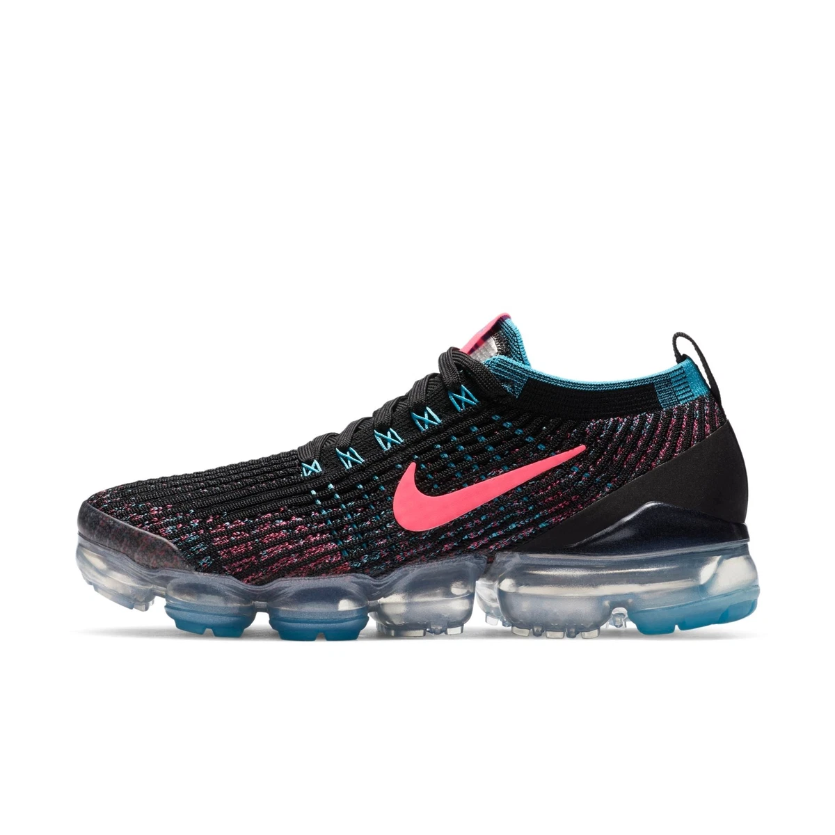vapormax women's black and blue