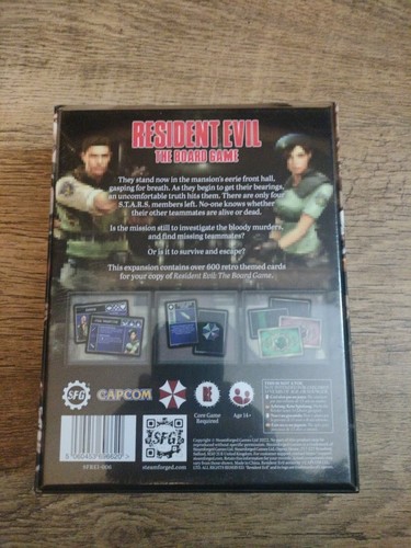 Resident Evil The Board Game Retro Pack Expansion Kickstarter Exclusive New - Picture 6 of 14