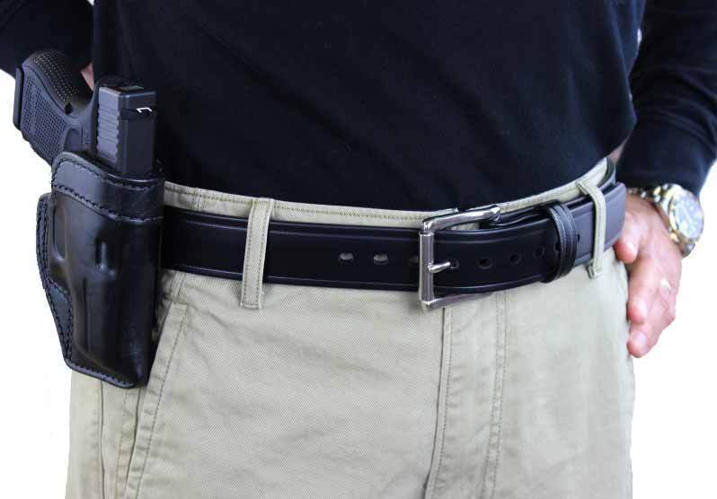 Indestructible Gun Holster Belt, No Sag, Waterproof, & Oil Resistant Sz