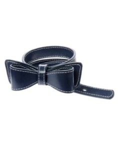navy patent belt