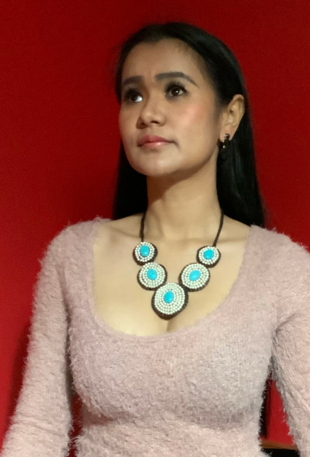 JOHN LEWIS NECKLACE JEWELLERY CODE 42141796 RRP £22 BLUE STONE eBay