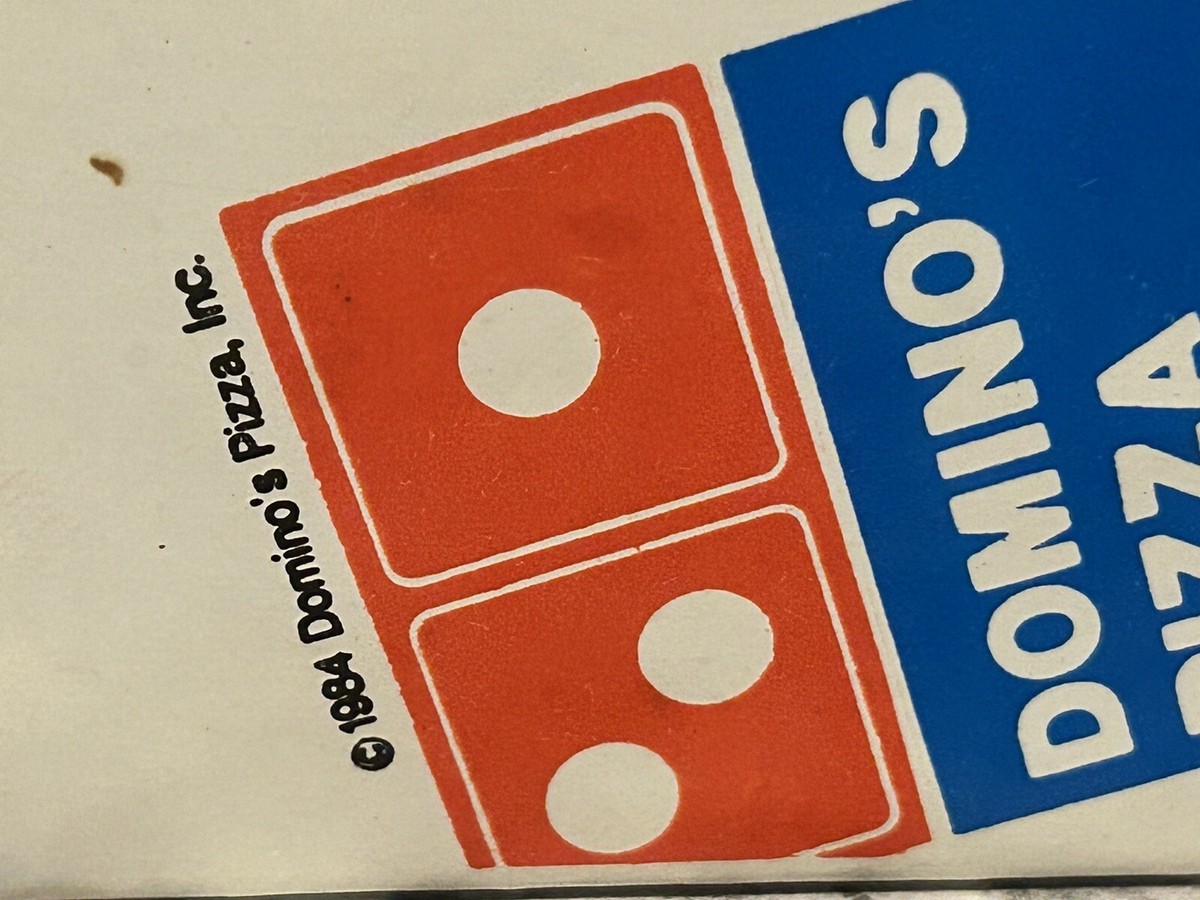 Domino's Pizza Delivers Double Six Dominos Promo Original