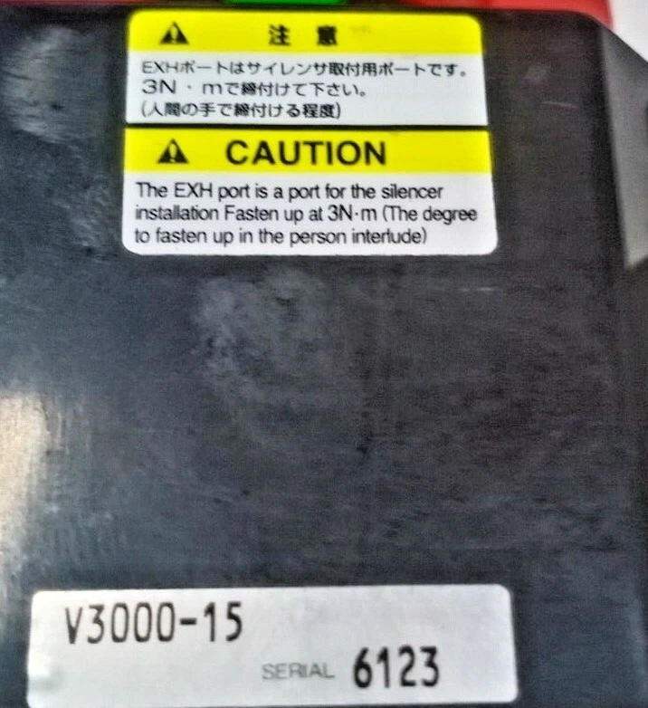 ERC EXH. VÁLVULA V3000-15 SERIE 5123 NUEVA MAX.1 MPa MAX TEMP 60 `C V3000-15 Foto 4 de 4