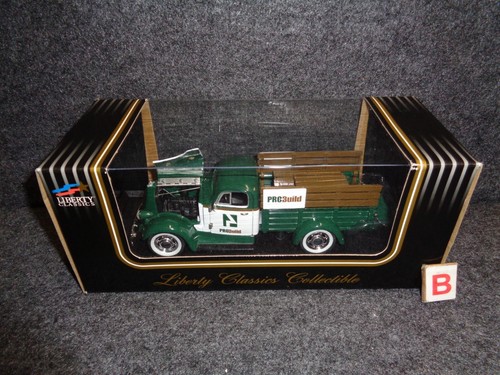 PRO-BUILD 1938 STUDEBAKER PICKUP TRUCK STAKE BED LIBERTY CLASSICS DIECAST B - Picture 6 of 10