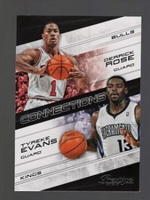 2012-13 Prestige Connections Derrick Rose Tyreke Evans #15