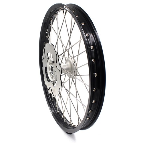 KKE 21/19" Cast MX Dirt Bike Wheels Fit Honda XR650L 1993-2024 Discs Spoked Rims - Picture 7 of 11