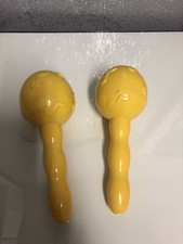 Plastic Maracas Hand Shaker Toys Percussion Instrument Band Party Bar Accessory