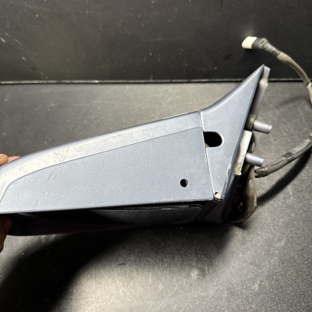 Nissan 300ZX Right Side Door Mirror Blue Z31 83-88 OEM | eBay