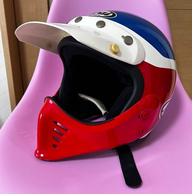 Rare Vintage Arai Motocross Helmet M X MX I Tricolor Size M From Japan Used