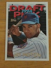 1995 TOPPS  DRAFT PICK 1994  JAY PAYTON  #443 New York Mets RC