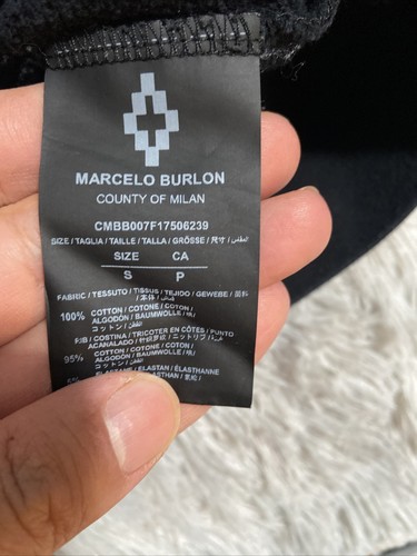 marcelo burlon hoodie size s - Picture 3 of 5
